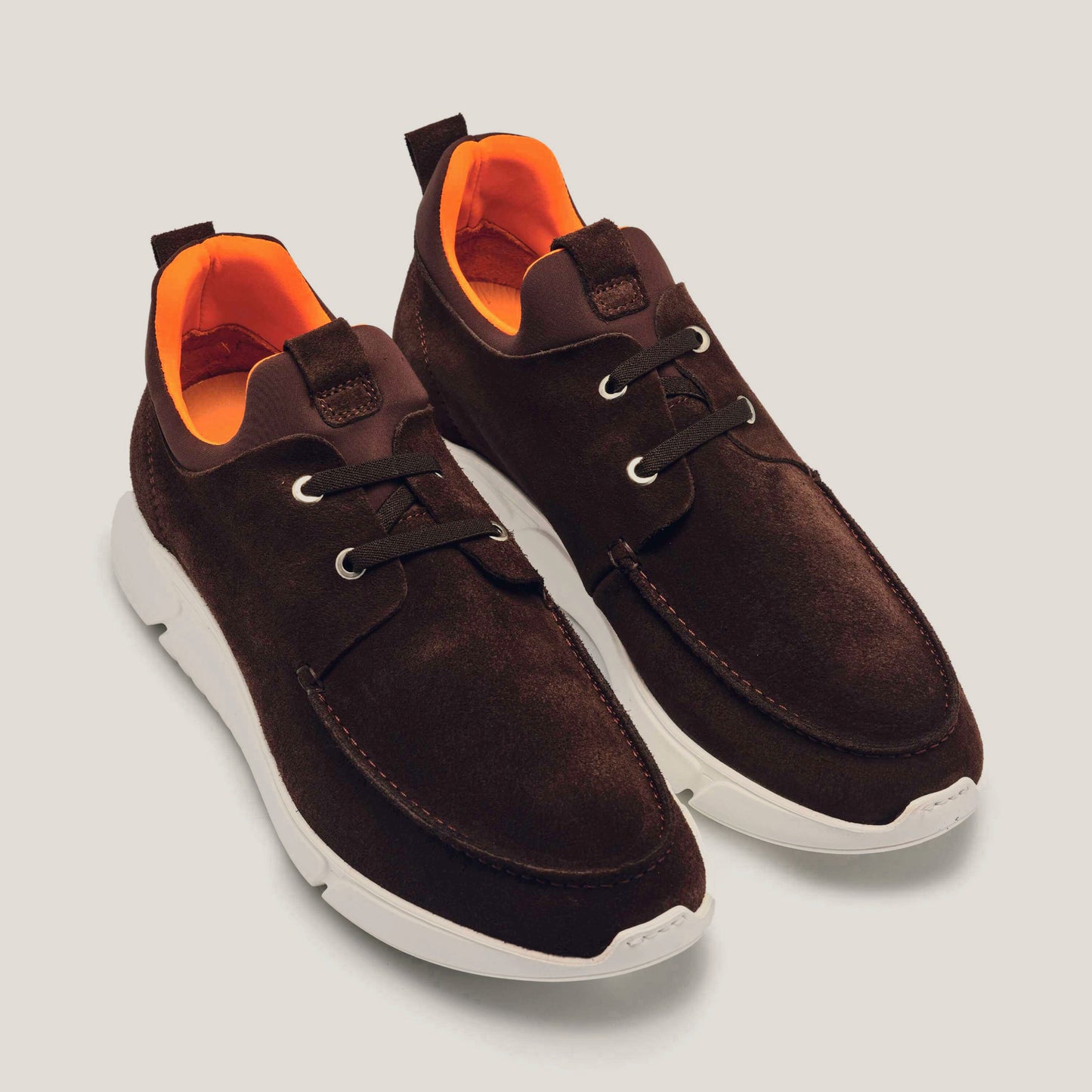 SOHO-1 Sneaker in Dark Brown Suede