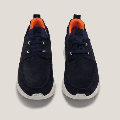 SOHO-1 Sneaker in Universe Dark Blue Suede