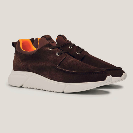 SOHO-1 Sneaker in Dark Brown Suede