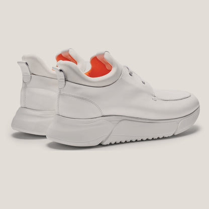 SOHO-1 Sneaker in White Calf