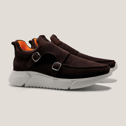 SOHO-2 Sneaker in Dark Brown Suede