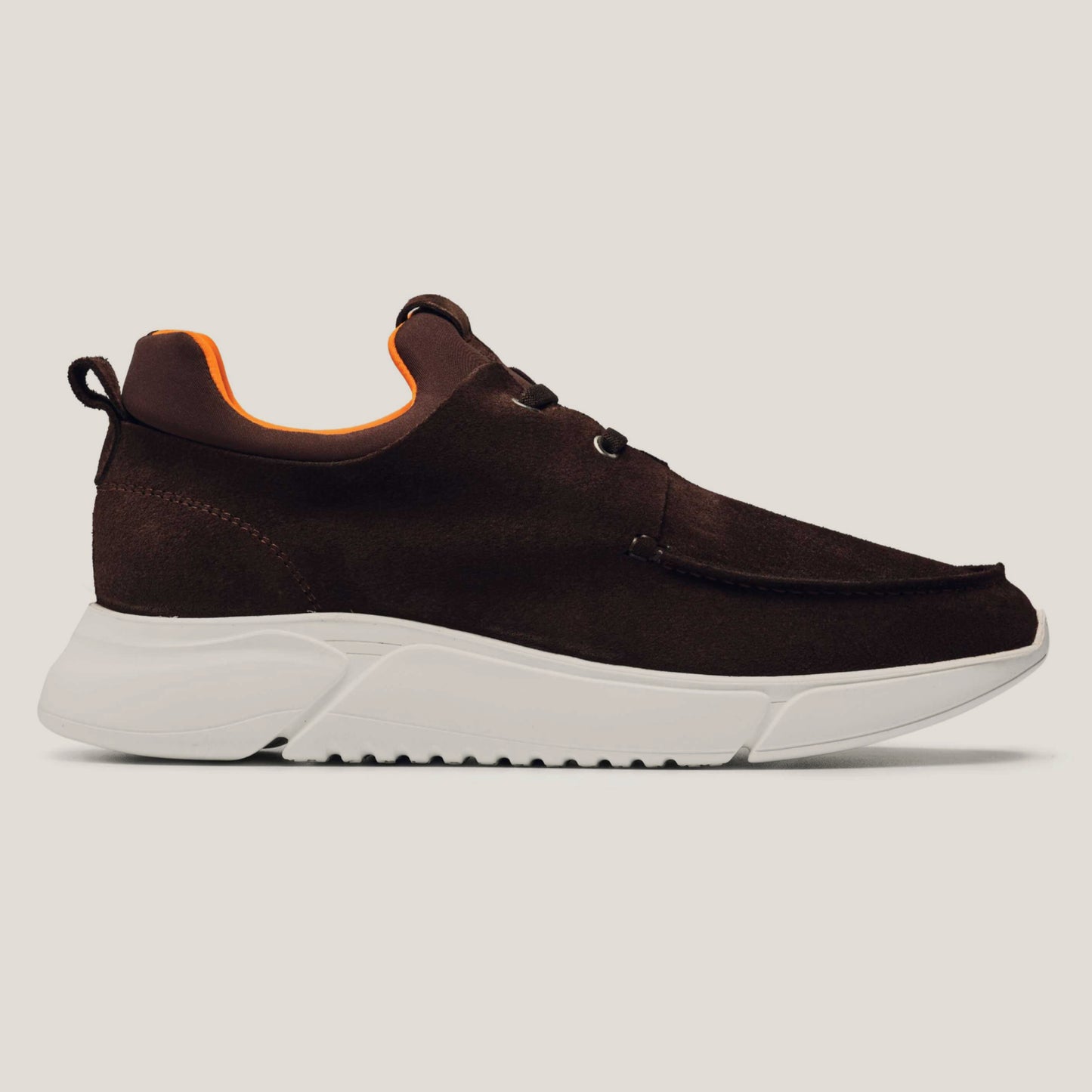 SOHO-1 Sneaker in Dark Brown Suede