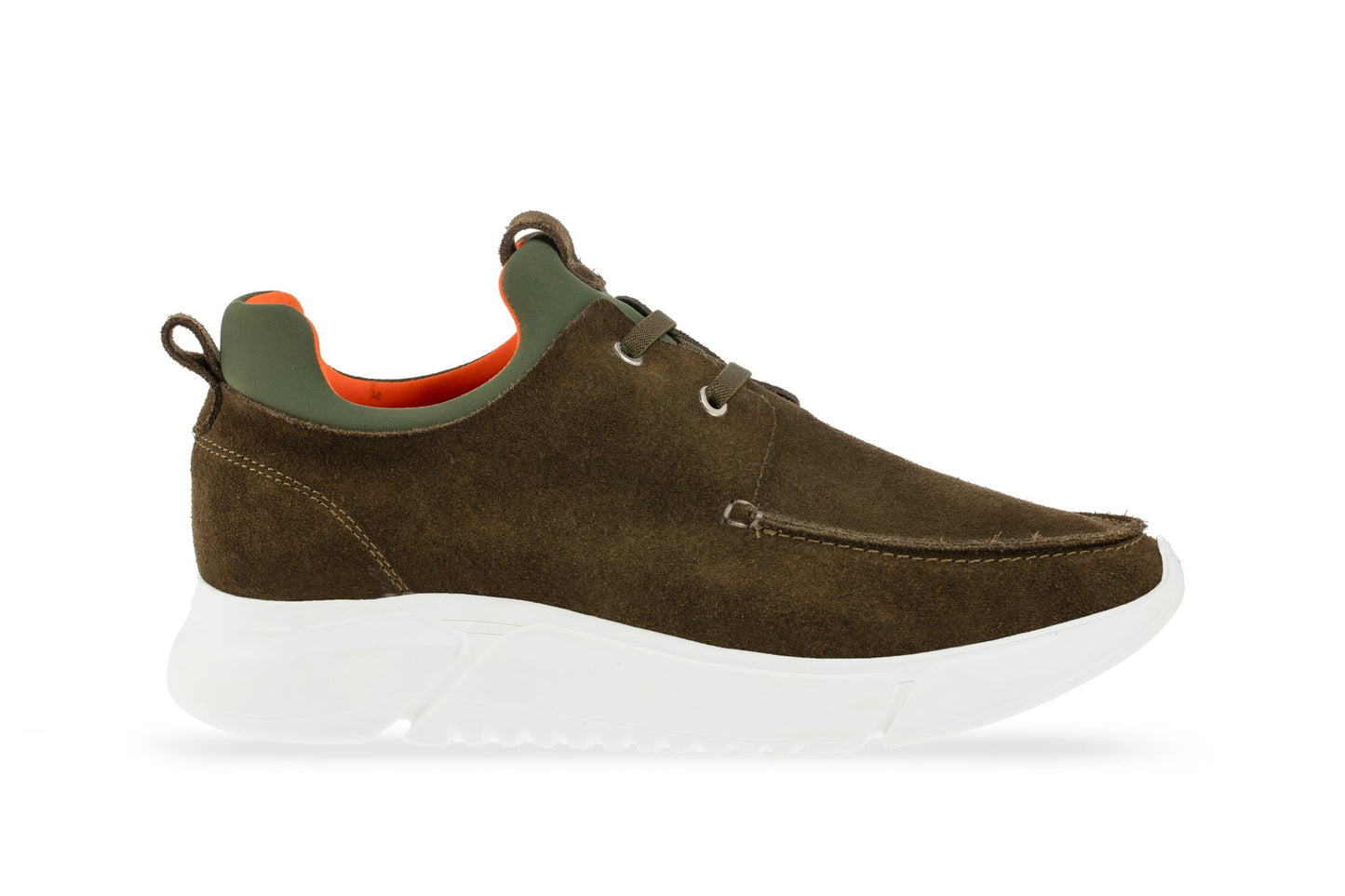 SOHO-1 Sneaker in Green Suede