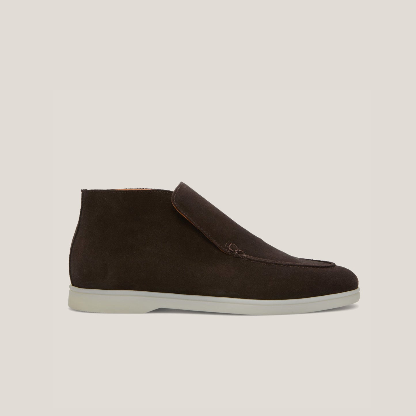 Andora - Dark Brown Suede - Loafer Boots