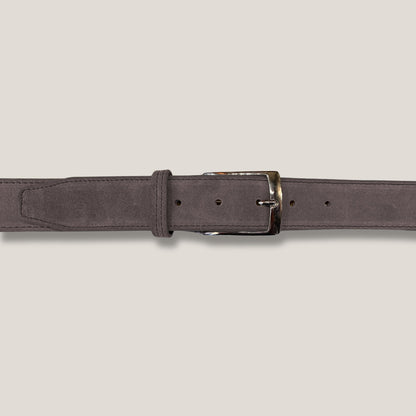 Ash Brown Suede Belt