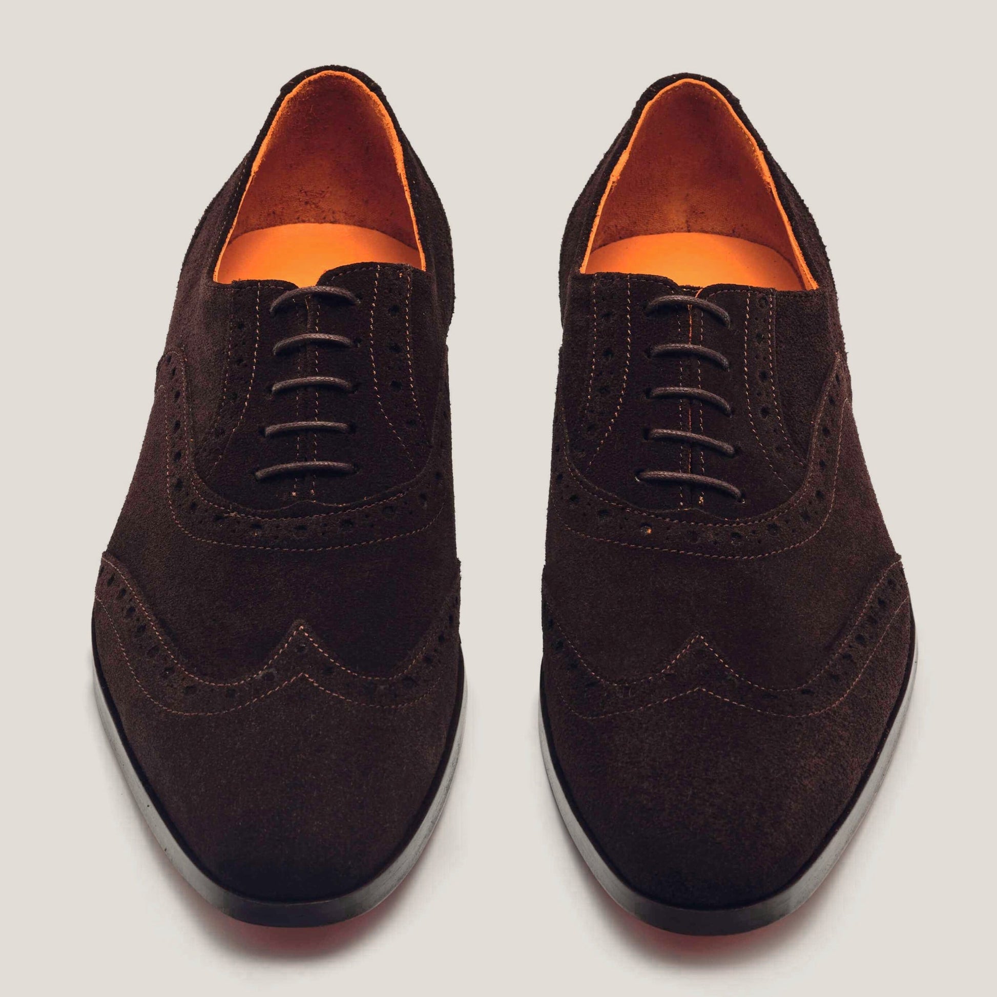 Basel Dark Brown Suede - Reinhard Frans - Lace - up