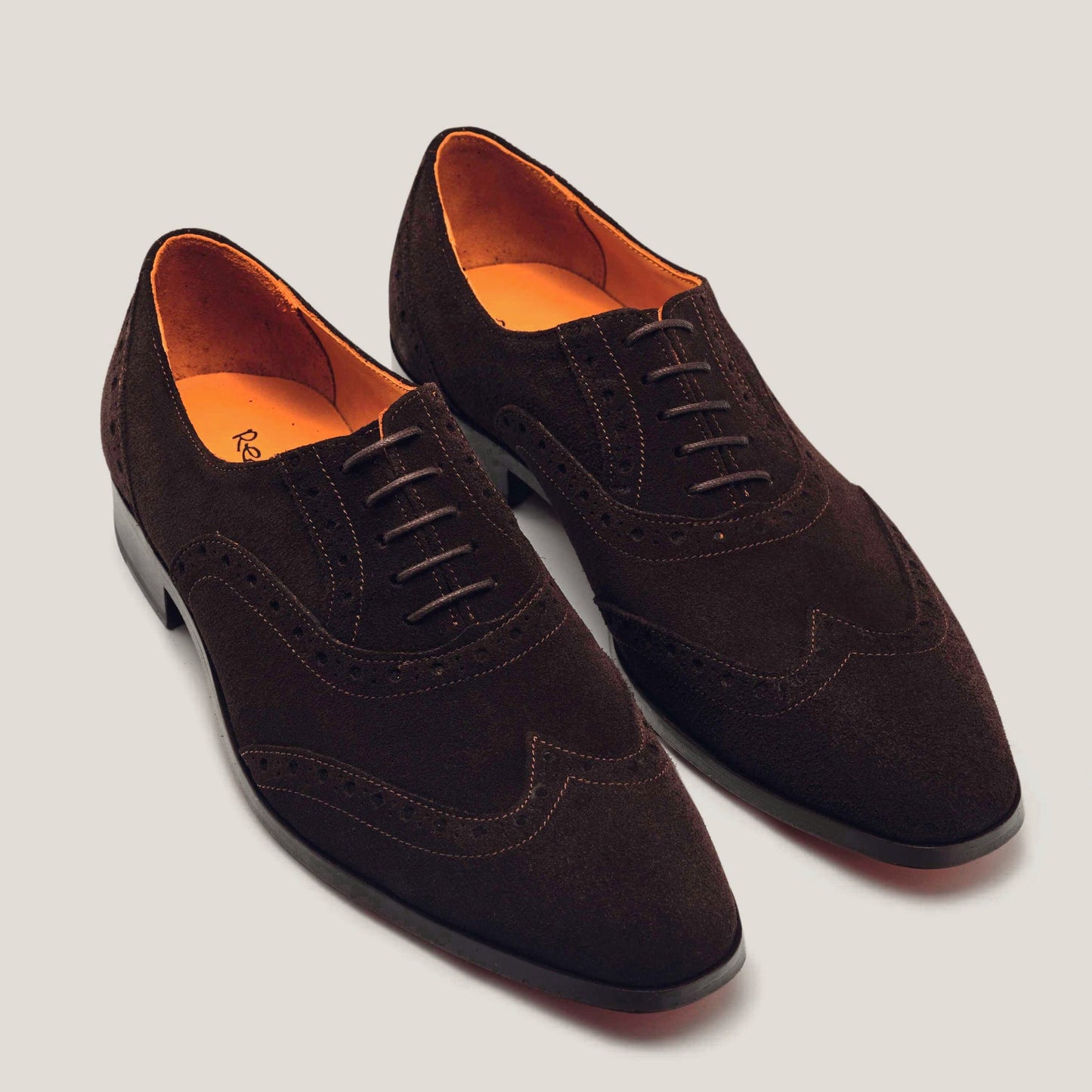 Basel Dark Brown Suede - Reinhard Frans - Lace - up