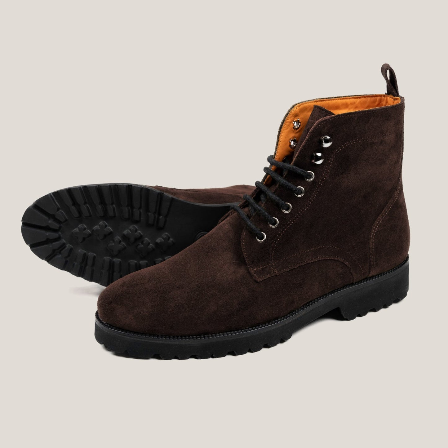 Bolzano24 Dark Brown Suede Boots