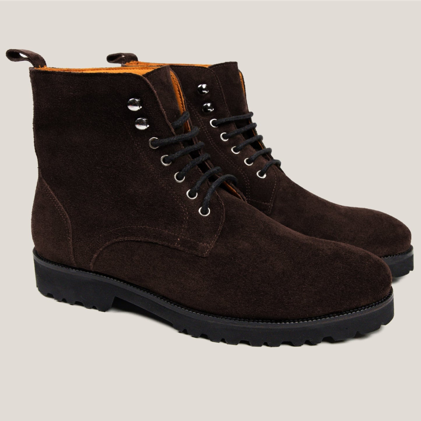 Bolzano24 Dark Brown Suede Boots