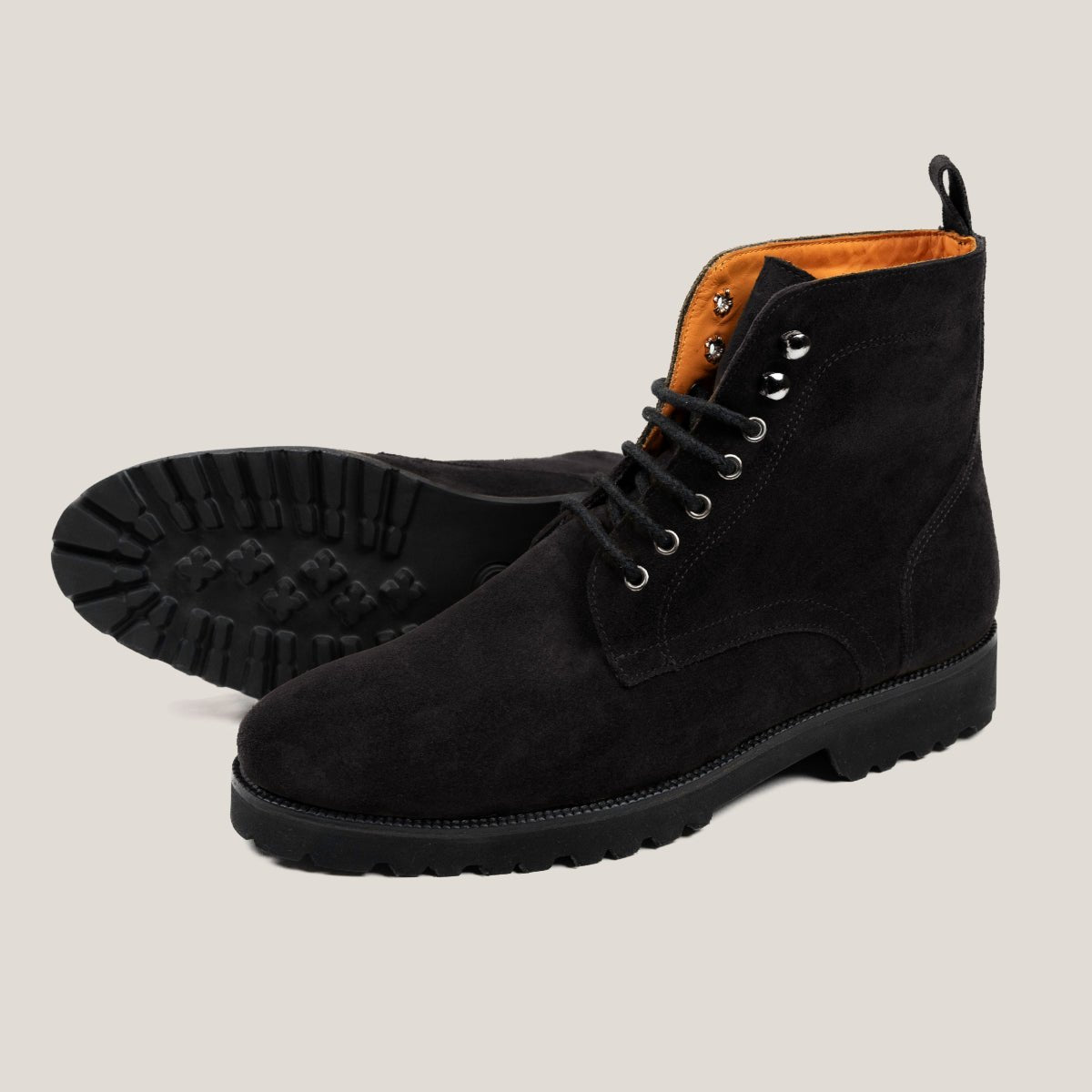 Bolzano24 Black Suede Boots