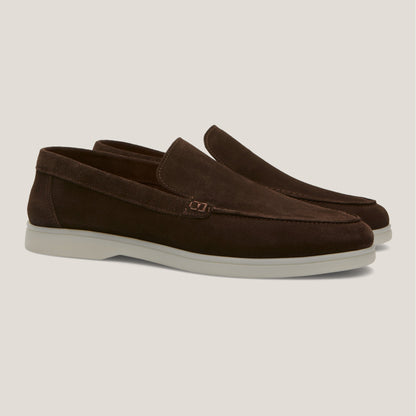 CAPRI Dark Brown Suede - Reinhard Frans - Loafers