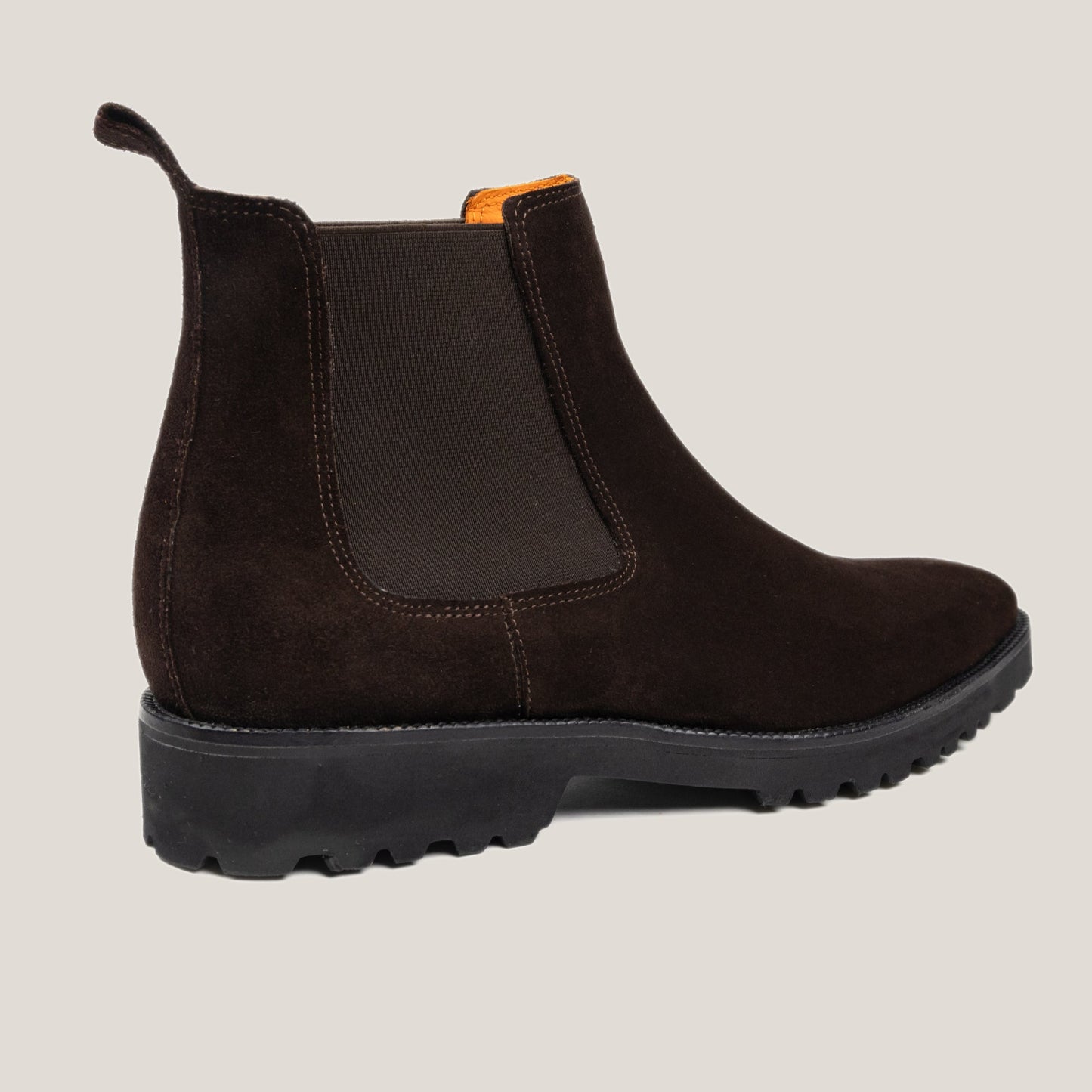 Chelsea24 Dark Brown Suede Chelsea Boots