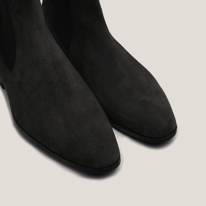 Chelsea Black Suede - Reinhard Frans - Chelsea Boots