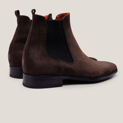 Chelsea Dark Brown Suede - Reinhard Frans - Chelsea Boots