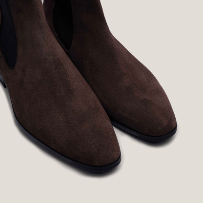 Chelsea Dark Brown Suede - Reinhard Frans - Chelsea Boots