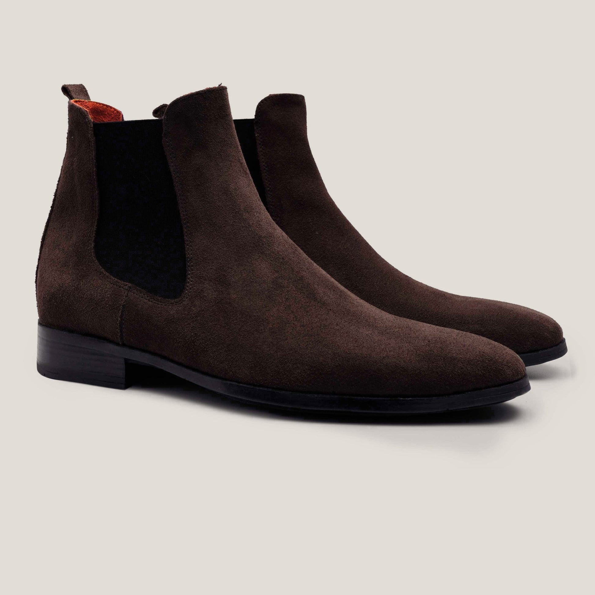 Chelsea Dark Brown Suede - Reinhard Frans - Chelsea Boots