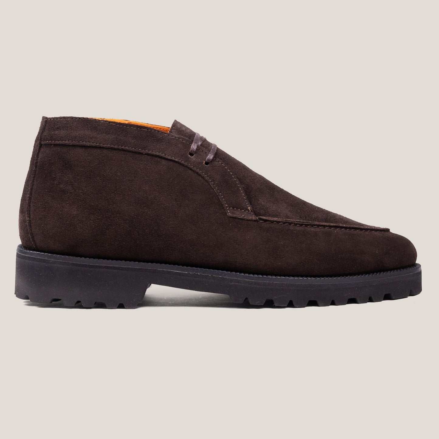 Lecco Dark Brown Suede Chukkas