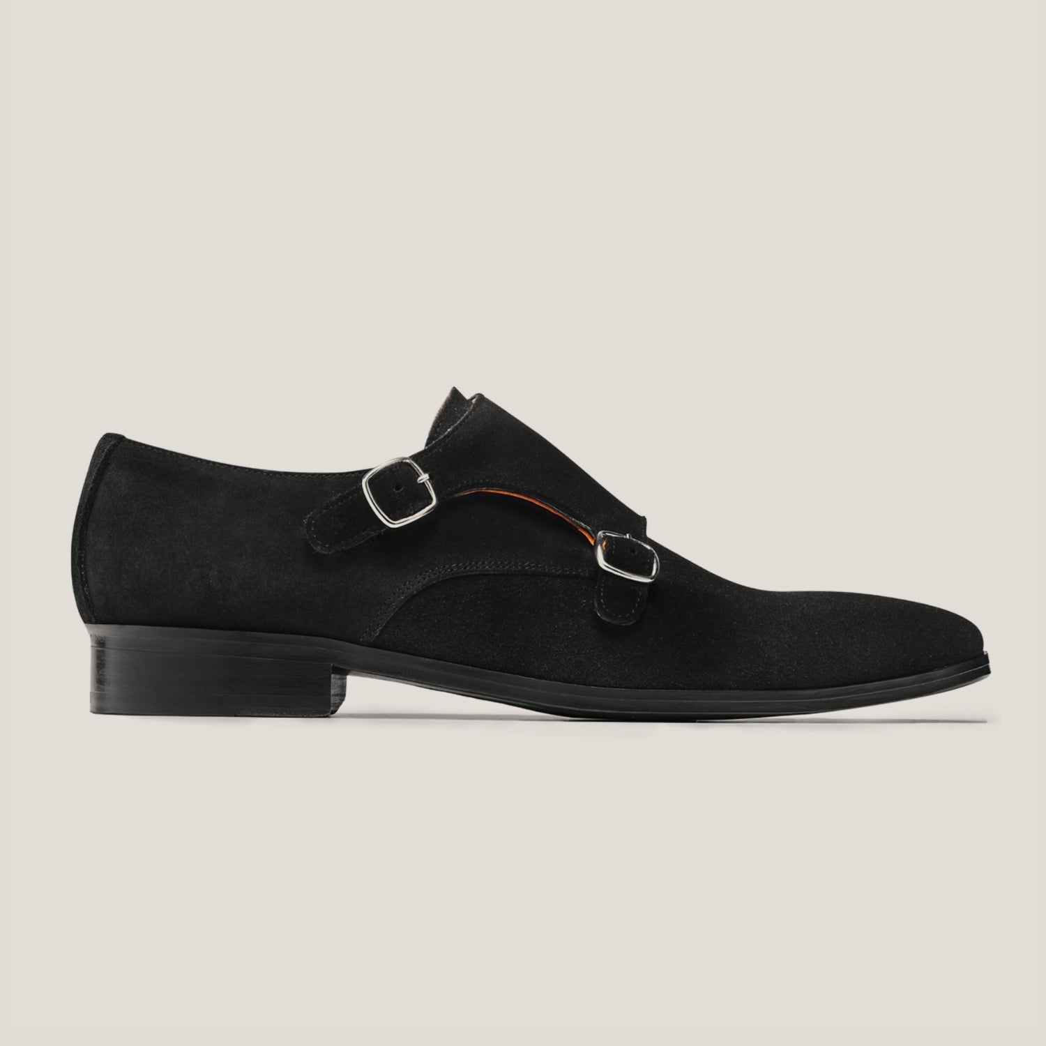 Monte - Carlo Black Suede - Reinhard Frans - Monkstrap