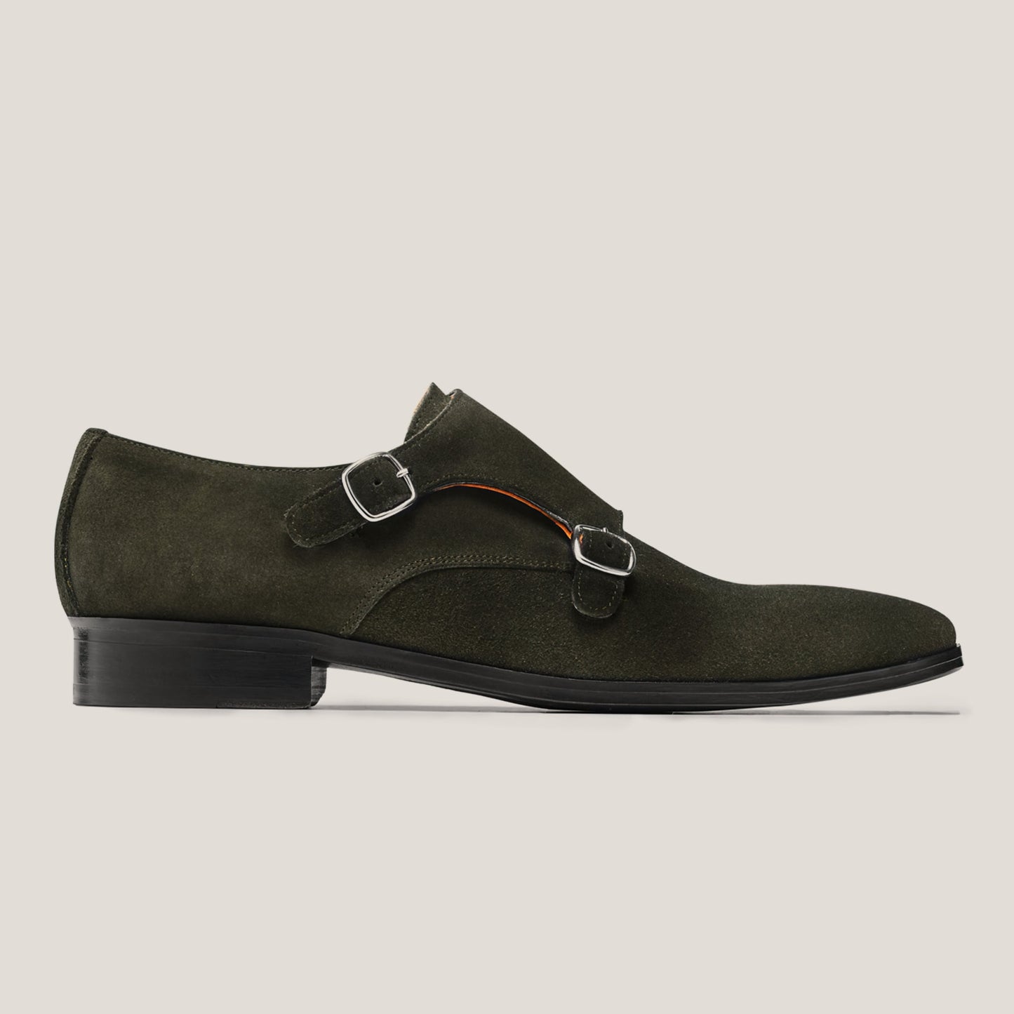 Monte - Carlo Camouflage Green Suede - Reinhard Frans - Monkstrap