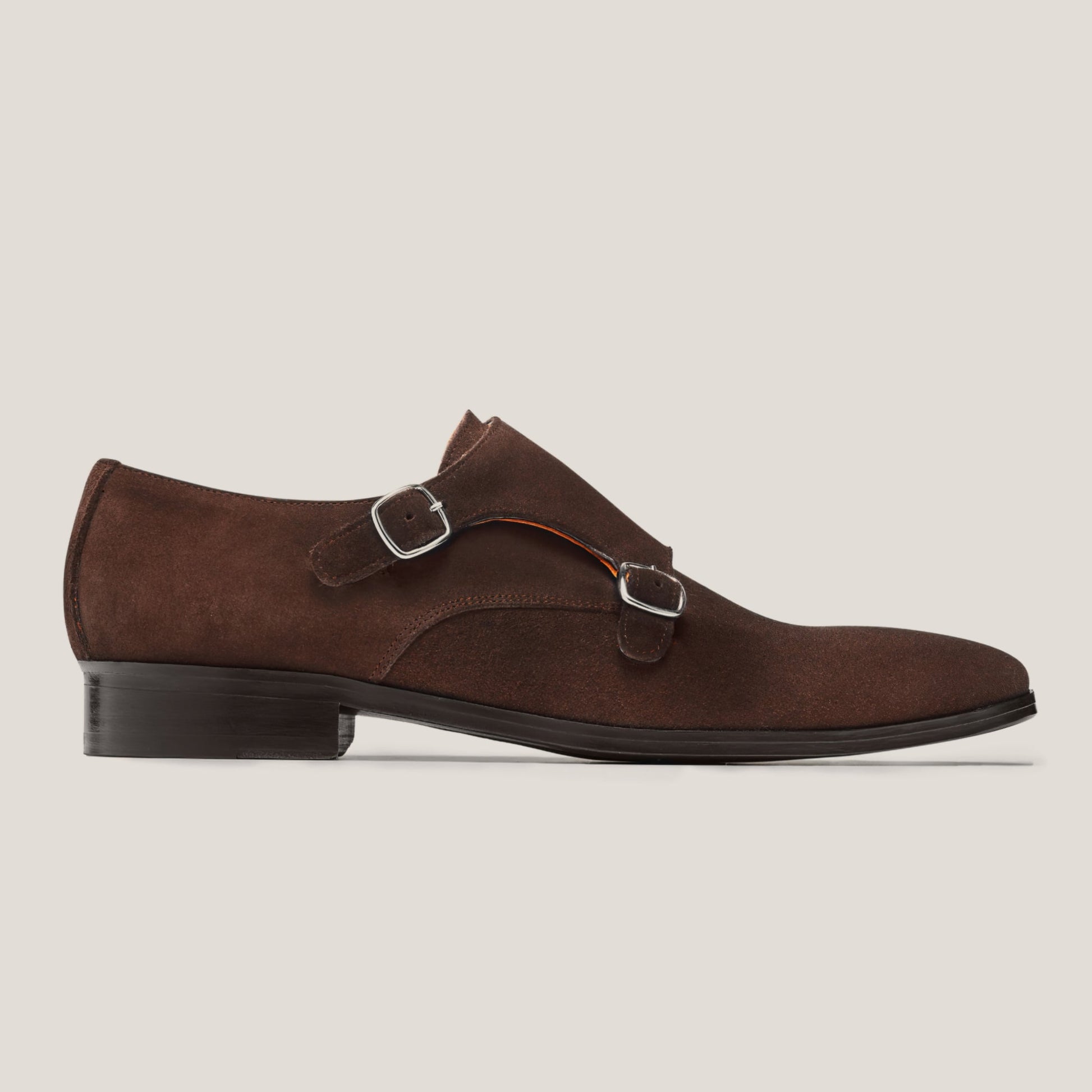 Monte-Carlo Chocolate Suede - Reinhard Frans - Monkstrap