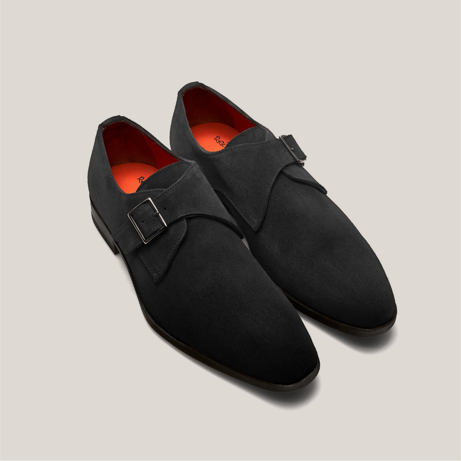 NY24 Black Suede - Reinhard Frans - Monkstrap