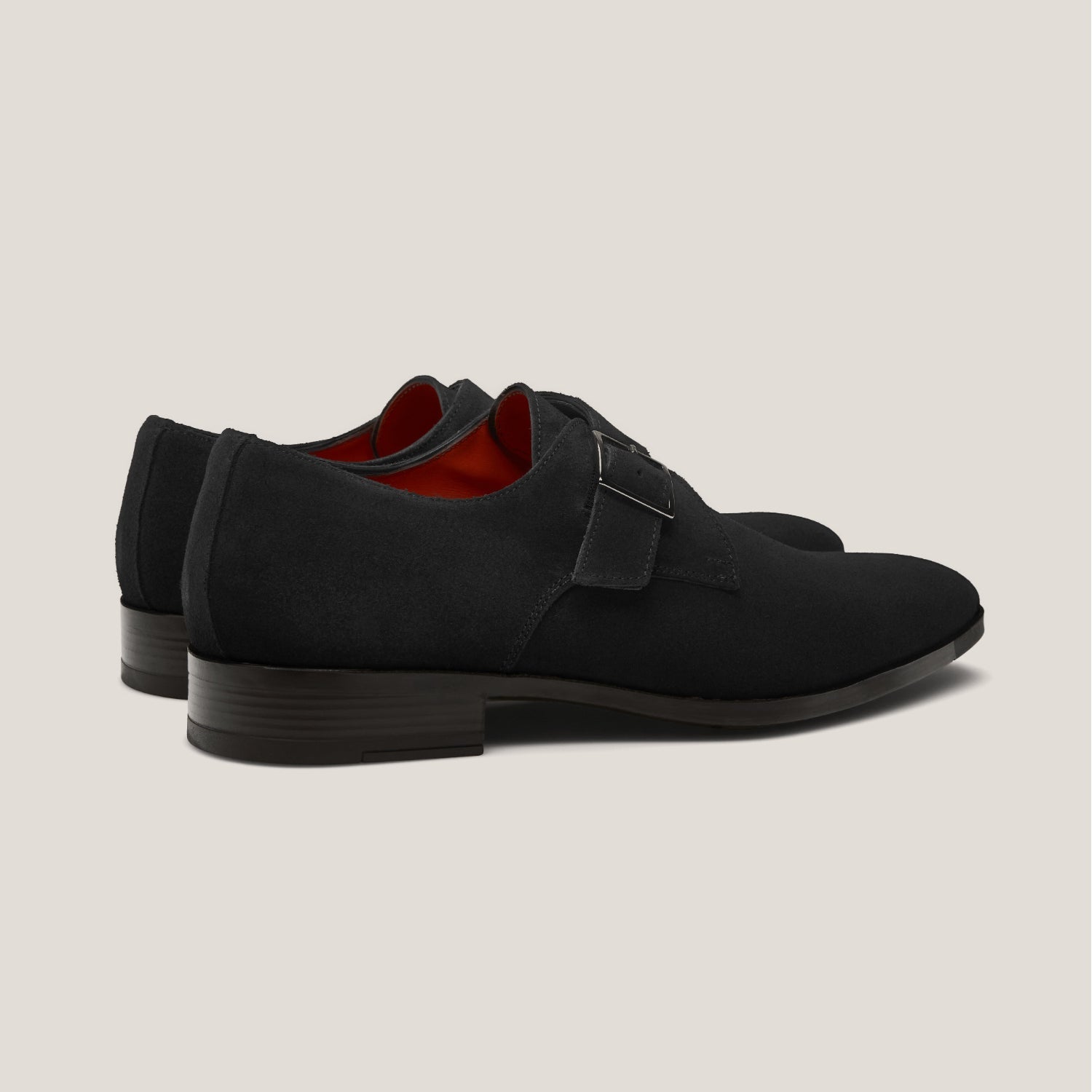 NY24 Black Suede - Reinhard Frans - Monkstrap