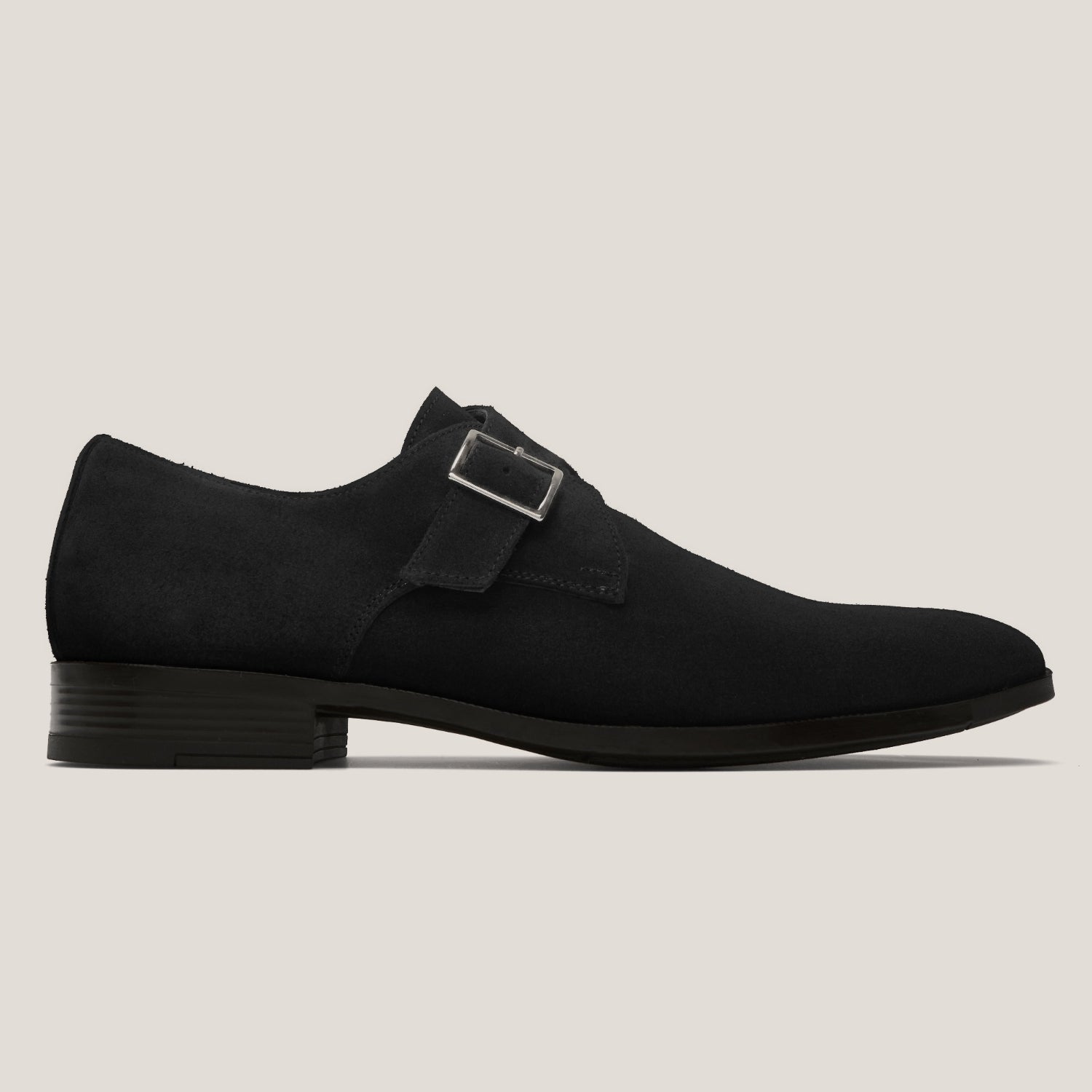 NY24 Black Suede - Reinhard Frans - Monkstrap