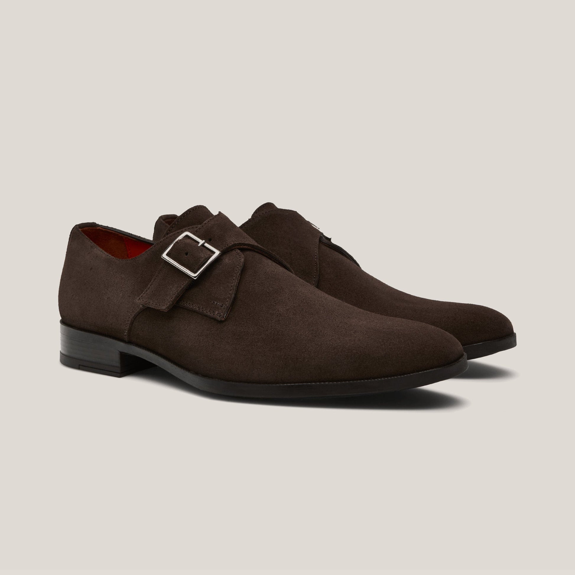 NY24 Dark Brown Suede - Reinhard Frans - Monkstrap