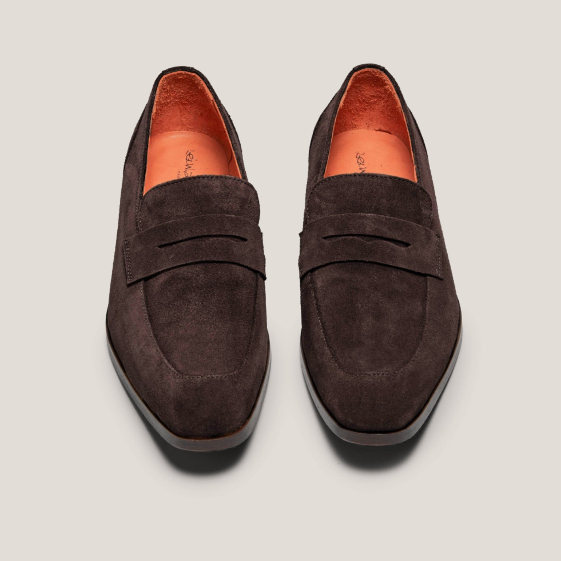 Porto Dark Brown Suede - Reinhard Frans - Loafers